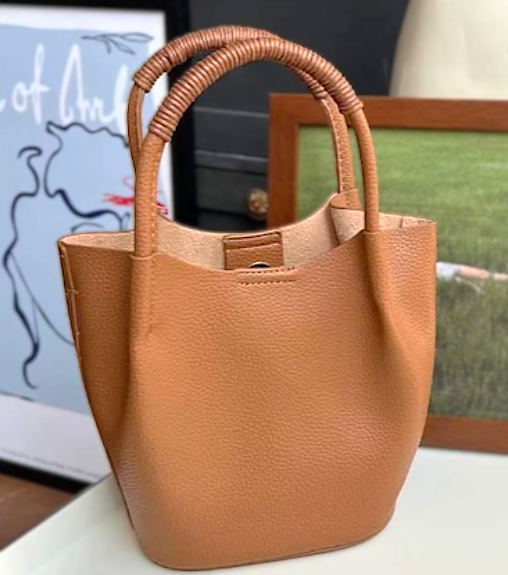 Small Vegan Tote Crossbody Bag - Earth Sweet Boutique