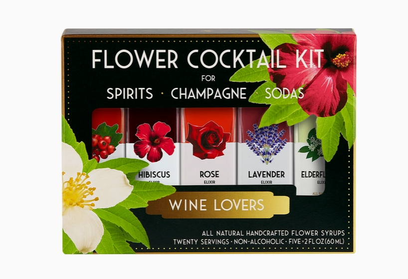 Wine Lovers Mini Floral Elixirs Kit