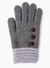 Soft Knit 3-Button Gloves