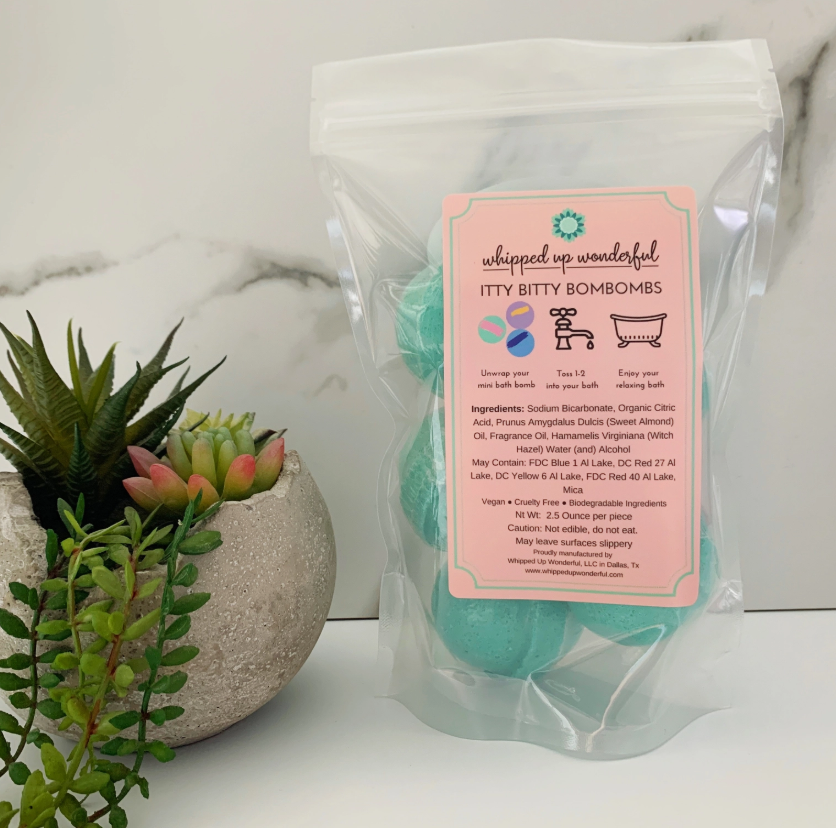 Mermaid Itty Bitty Bath Bombs