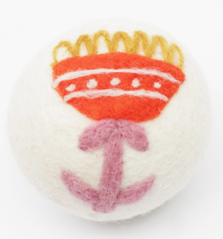 Flower Power Eco Wool Dryer Balls