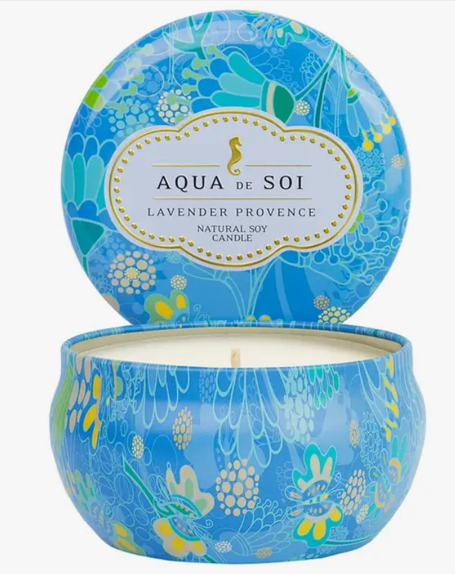 Lavender Provence Soy Tin Candle
