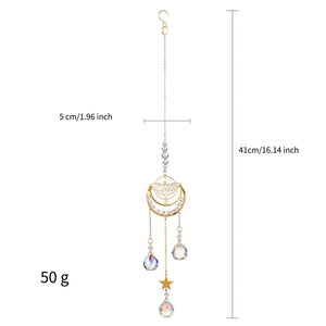 Moth & Moon Sun Catcher