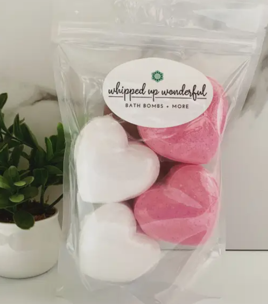 Sweetheart Rose & Milk & Honey Bath Bombs