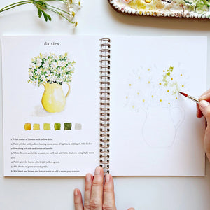 Watercolor Workbooks with a Free paint lesson