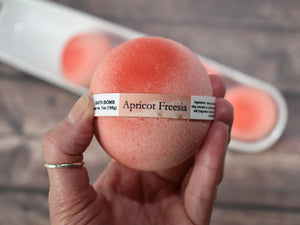 Apricot Fressia Bath Bomb