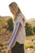 Ivory Crochet Hooded Sweatshirt