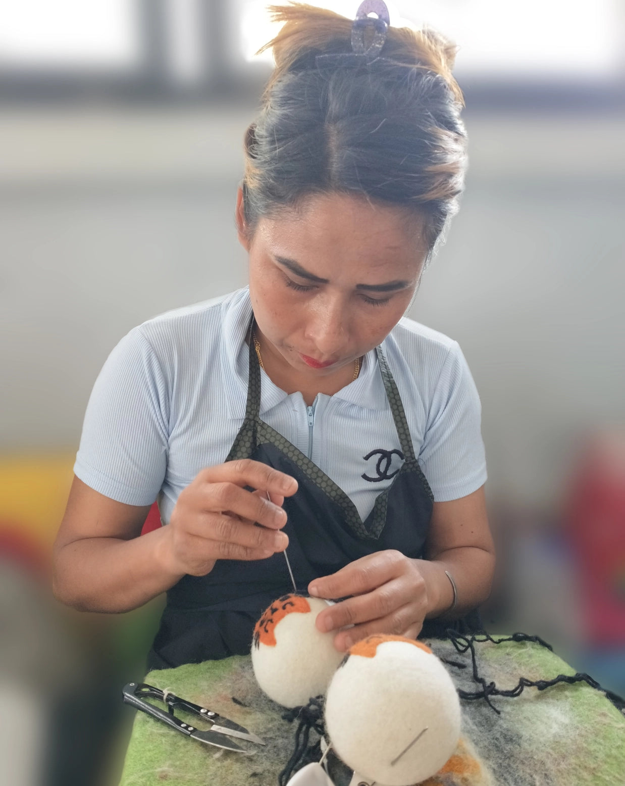 Colorful Hippie Love Dryer Ball