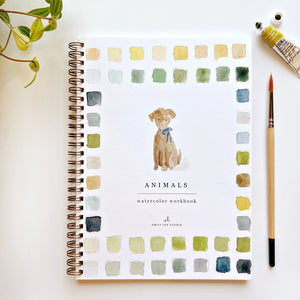 Watercolor Workbooks with a Free paint lesson