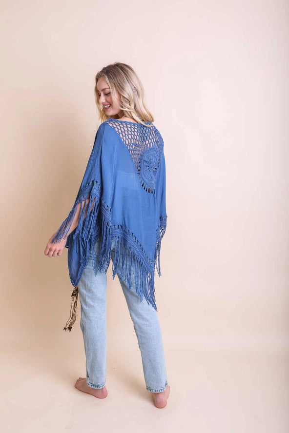 Festival Ready Tasseled Kimonos