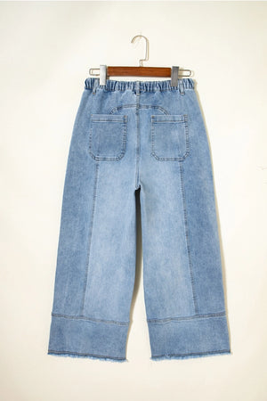 Wide Leg Beau Blue Jeans