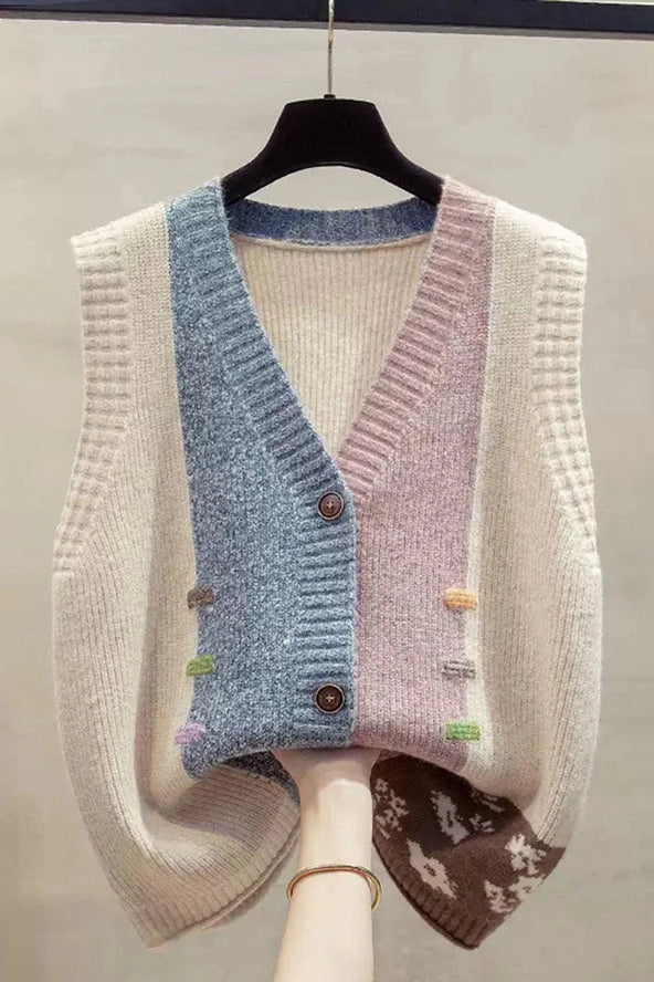 Color Block Vest