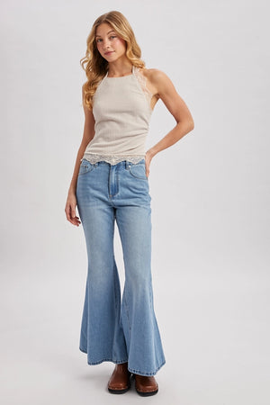 Birch Lace Halter Top