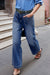 Patch Pocket Blue Jeans