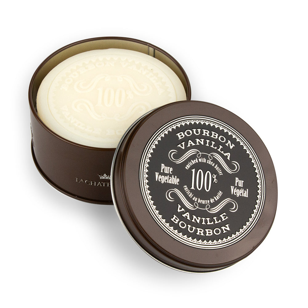 La Chatelaine Bourbon Vanilla Shave Soap