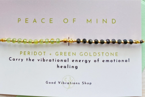 Adjustable Gemstone Intention Bracelets