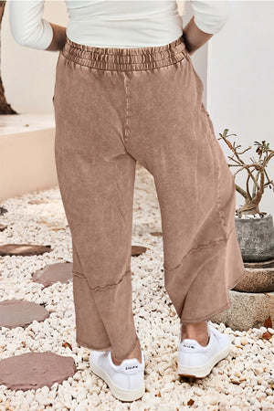 Buckskin Floral Patch Pants