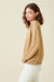 Latte Cable Knit Sweater