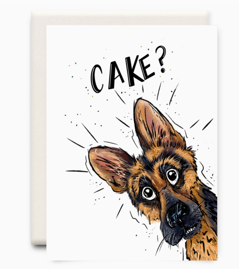 Cake? Birthday Card