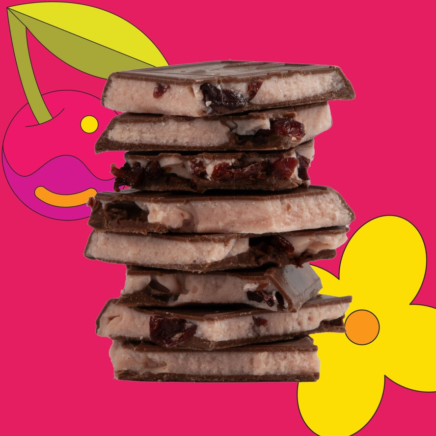 Cherry Bomb Chocolate Truffle Bar