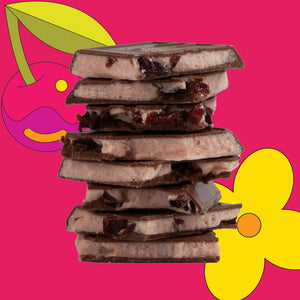 Cherry Bomb Chocolate Truffle Bar