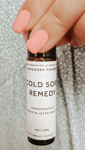 All Natural Cold Sore Remedy-Roll On