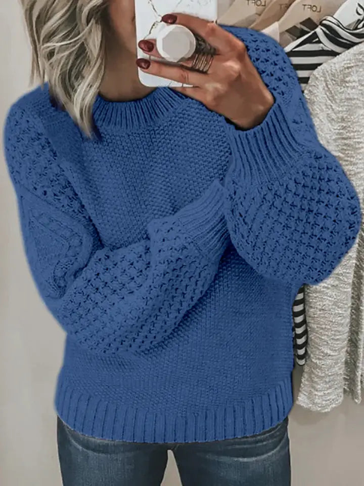 Blue Crewneck Sweater