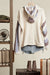 Ivory Crochet Hooded Sweatshirt