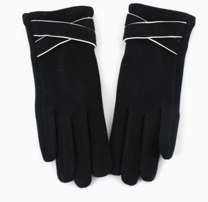 Cross Band Winter Gloves