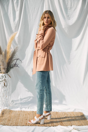 Dusty Rose Lightweight Jacket