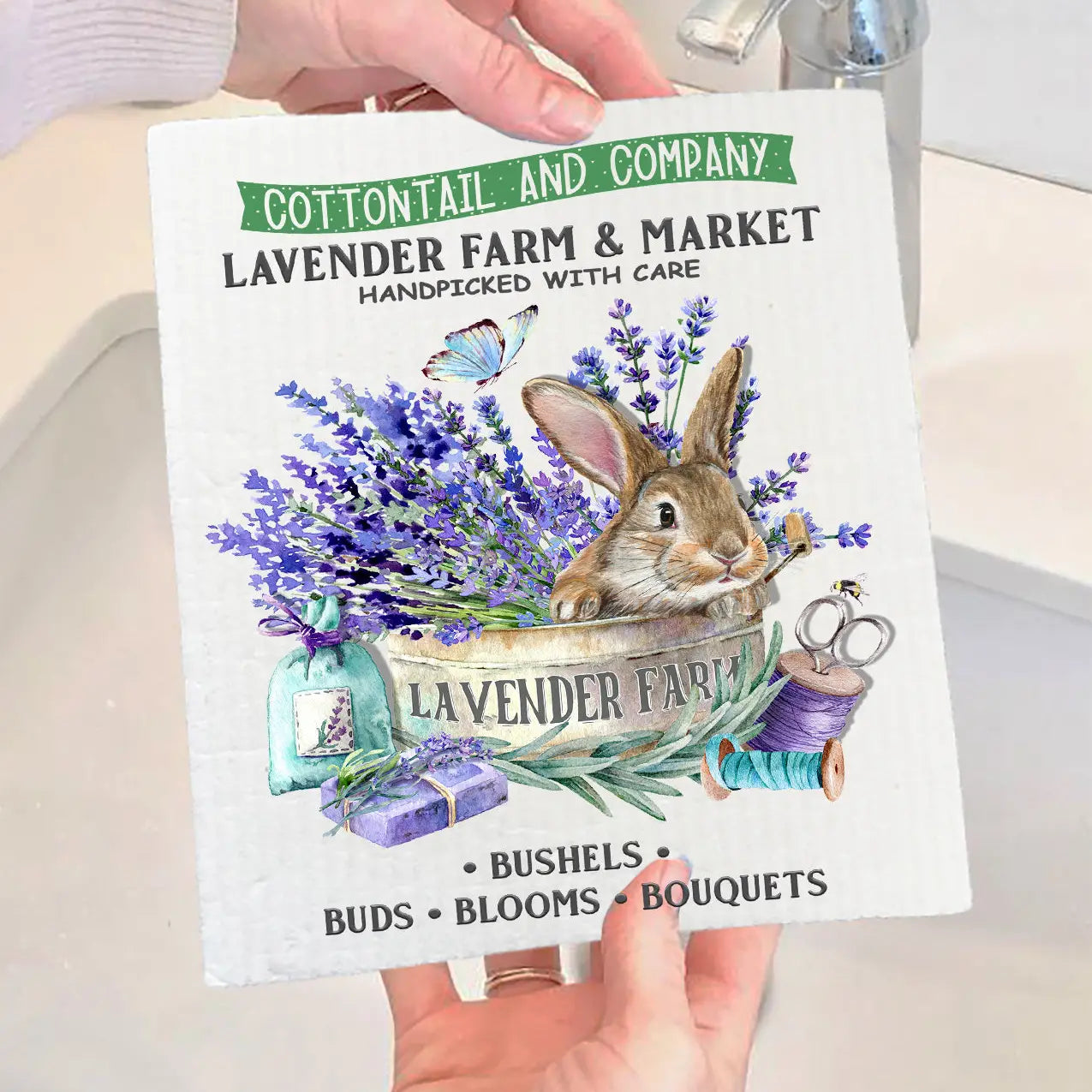 Spring Markets Avery Lane DishCloths