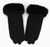 Faux Fur Trim Gloves