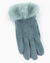 Faux Fur Trim Gloves