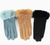 Faux Fur Trim Gloves