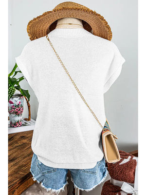 Multicolor Flower Crochet Top