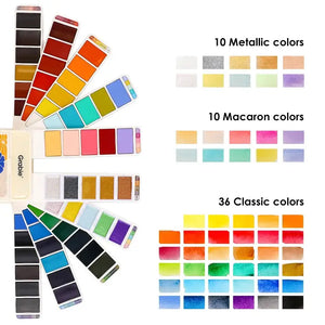 Foldable Watercolor Set