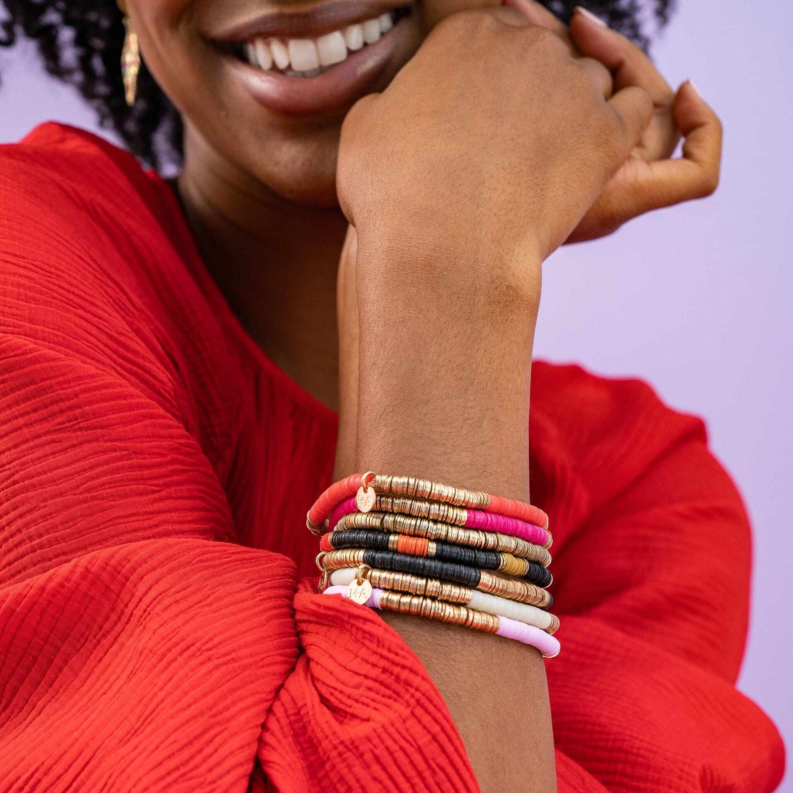 Gold Sequin Bracelet