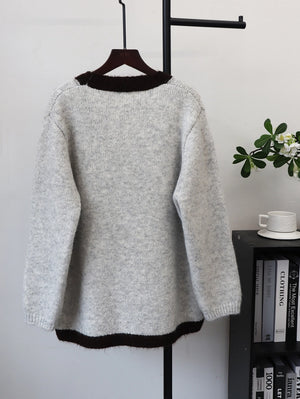 Beaded Oversized Cardigan
