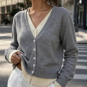 Layered Cardigan