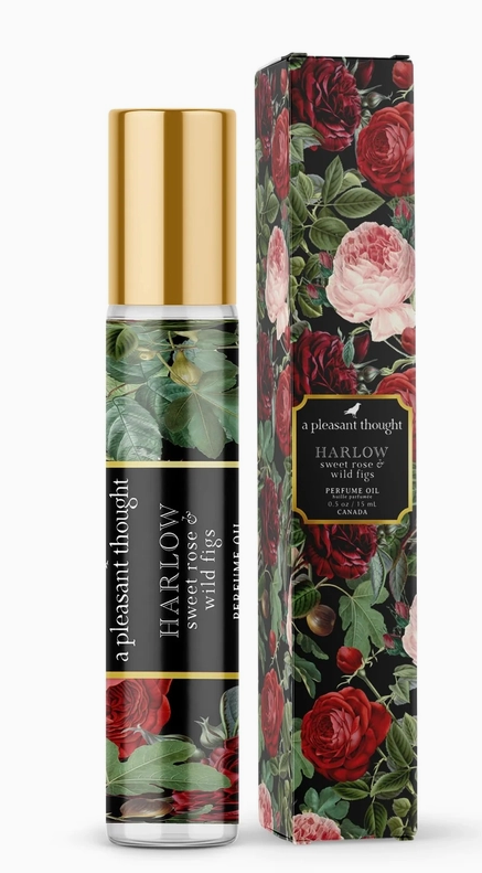 Harlow Roll-On Perfume (Sweet Rose & Wild Figs)