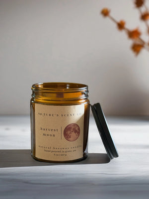 Beeswax Wooden Wick Candles-8oz