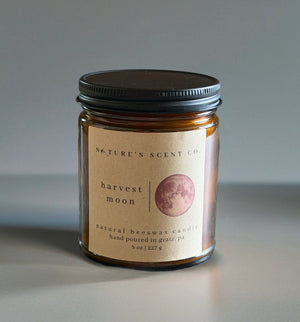 Beeswax Wooden Wick Candles-8oz