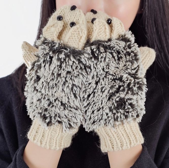 Hedgehog Mittens