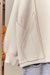 Cream High Neck Zip Up Jacket