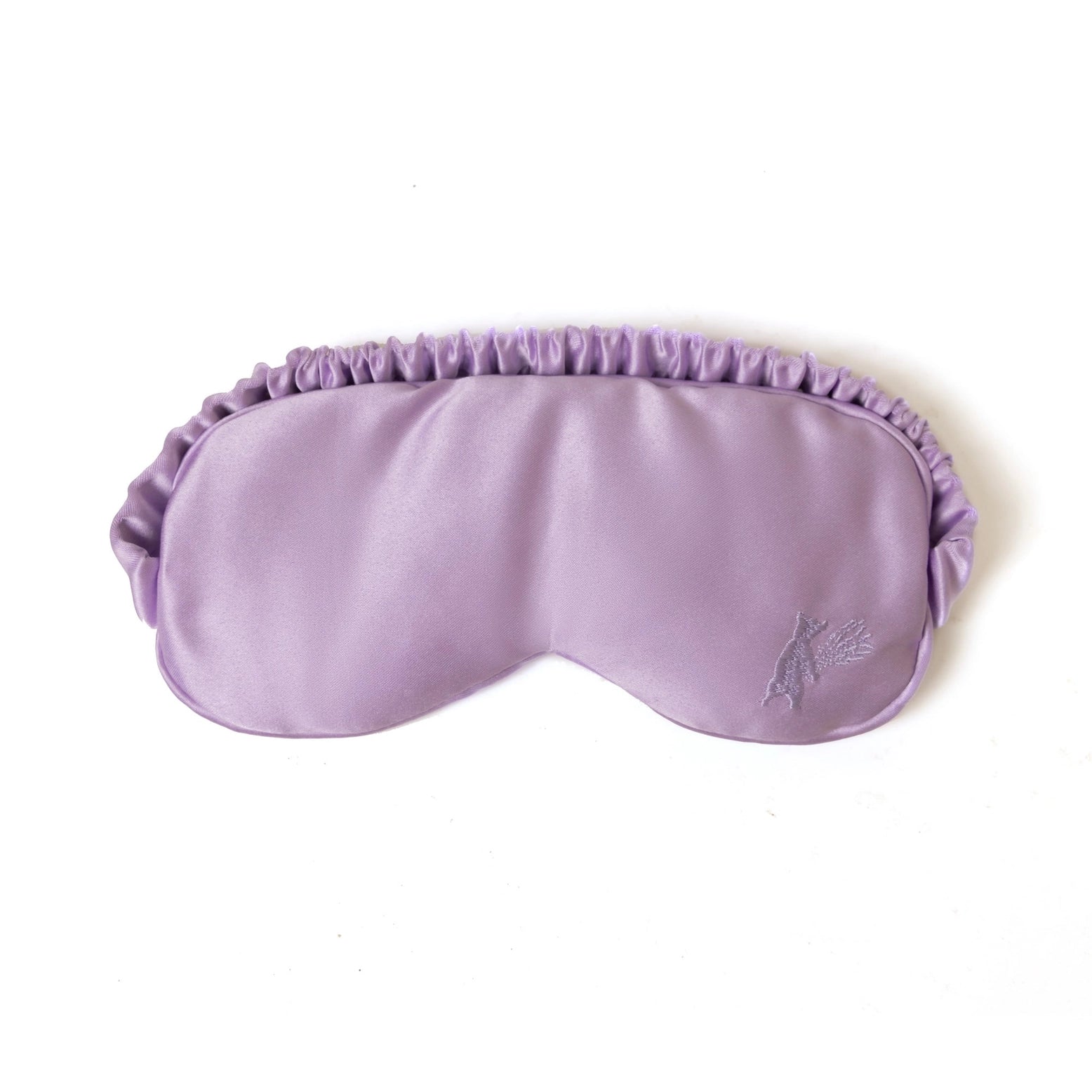 Lavender Satin Eye Mask