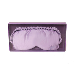 Lavender Satin Eye Mask