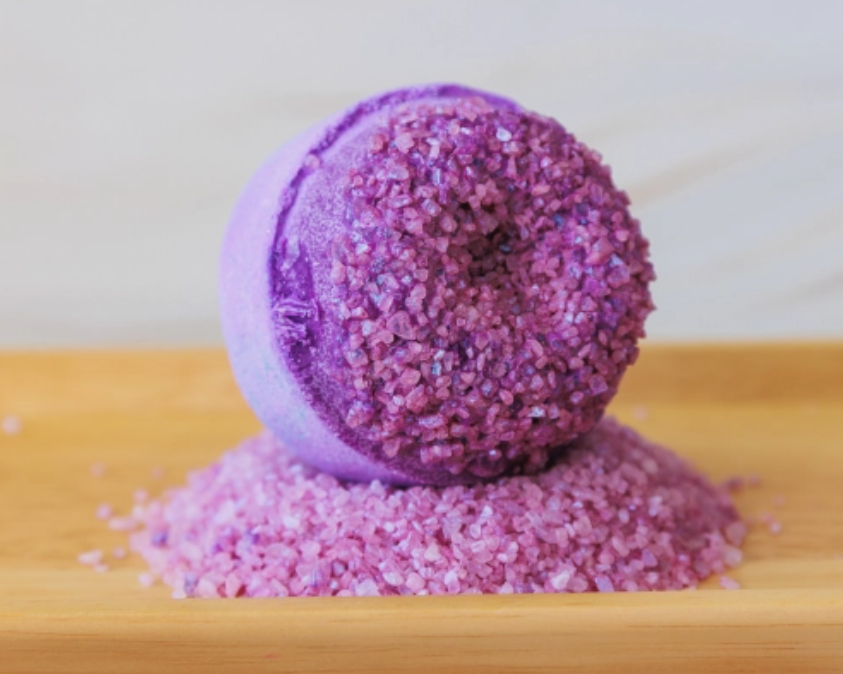 Lavender Geode Bath Bomb