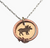 Live for Today Moose Necklace