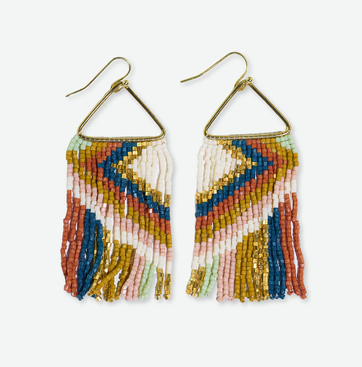 Desert Diamond Fringe Earrings