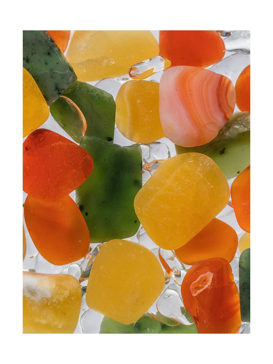 Happiness Gemstone Water Carafe + Vial